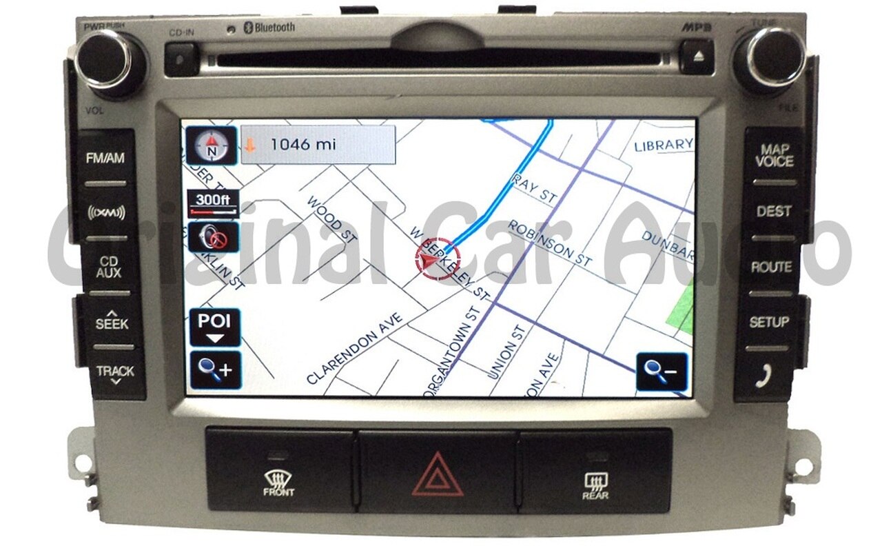 Repair Your 2006 - 2015 Hyundai Santa Fe Sonata Kia Optima Sportage Sorento OEM Navigation Touch Screen Replacement