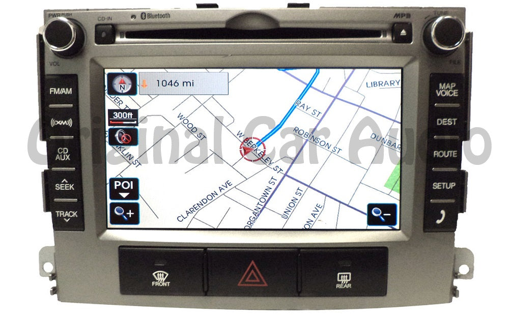 2010 - 2012 Hyundai Santa Fe Radio MP3 CD Player XM Satellite Bluetooth