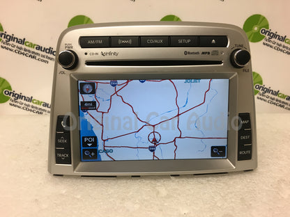 2009 - 2011 Hyundai GENESIS Navigation Touchscreen Bluetooth CD AUX XM Infinity SILVER