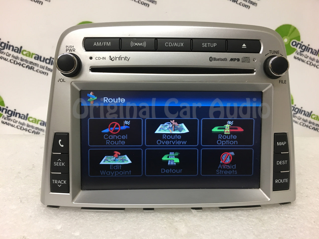 Refurbished 2009 - 2011 Hyundai GENESIS Navigation Touchscreen Bluetooth CD AUX XM Infinity SILVER