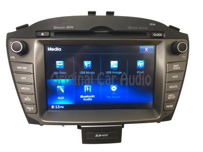 2014 - 2015 Hyundai Tucson OEM BlueLink Touch Screen Navigation Bluetooth Multi Media HD Radio Receiver