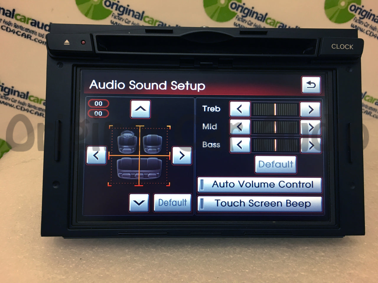 2011 - 2013 Kia Optima OEM Navigation Touch Screen Display Radio Receiver - BLACK