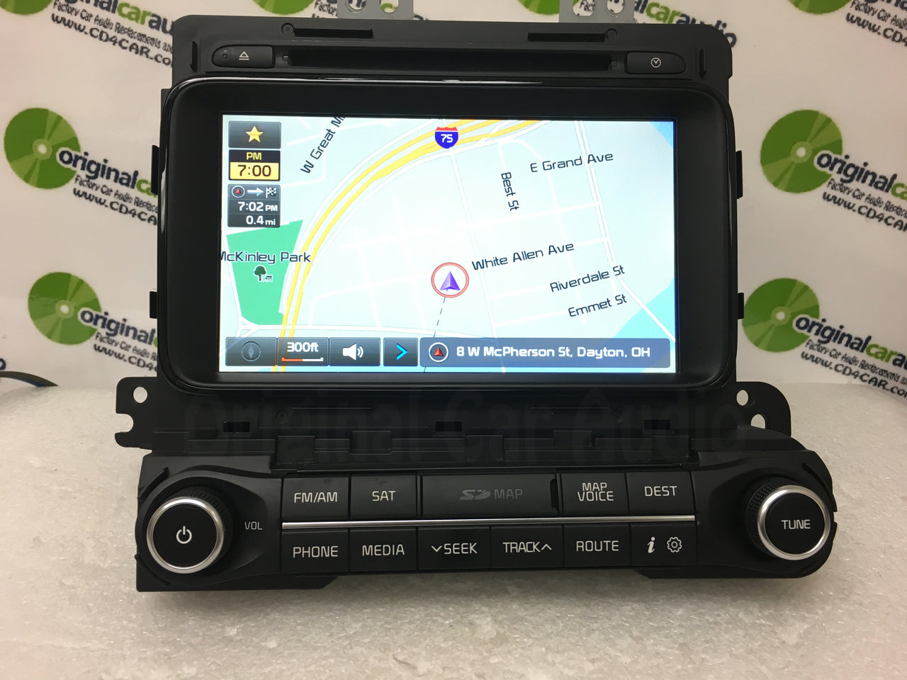 Refurbished 2014 - 2015 Kia Optima OEM Touch Screen GPS Navigation AM FM SAT Radio Receiver