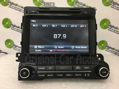 2014 - 2015 Kia Optima OEM Touch Screen GPS Navigation AM FM SAT Radio Receiver