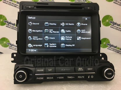 2014 - 2015 Kia Optima OEM Touch Screen GPS Navigation AM FM SAT Radio Receiver