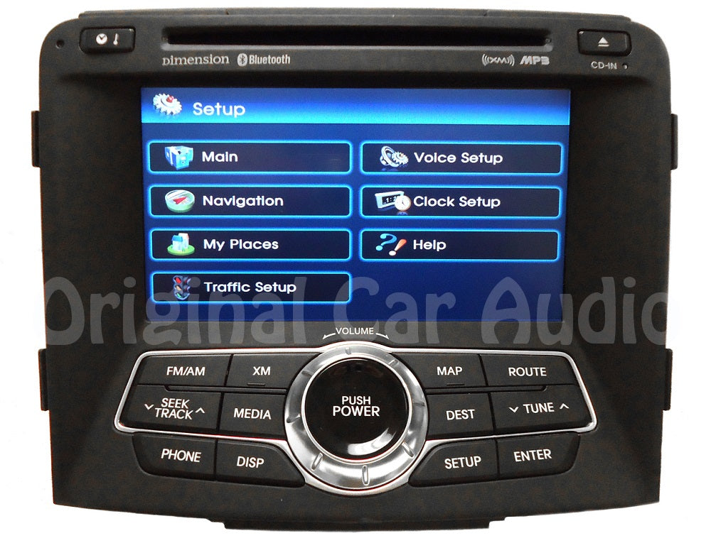 2011 - 2012 Hyundai Sonata OEM Navigation GPS Satellite XM Radio CD Player