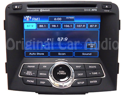 2011 - 2012 Hyundai Sonata OEM Navigation GPS Satellite XM Radio CD Player