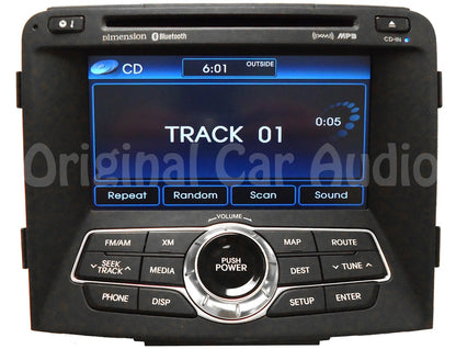 2011 - 2012 Hyundai Sonata OEM Navigation GPS Satellite XM Radio CD Player