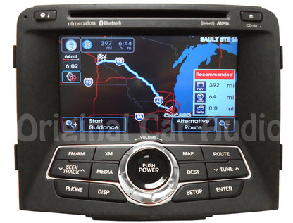 11 12 HYUNDAI Sonata Navigation GPS Satellite XM Radio CD Player OEM Blemished