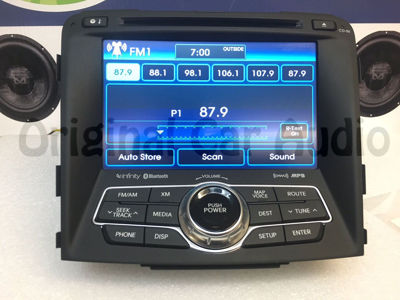 2011-2013 Hyundai Sonata Infinity GPS Navigation SAT Radio 96560-3Q806