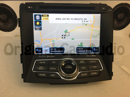 2011-2013 Hyundai Sonata Infinity GPS Navigation SAT Radio 96560-3Q806