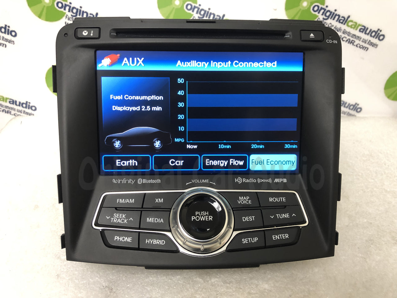 2011 - 2015 Hyundai Sonata Hybrid OEM Infinity Touch Screen Navigation Bluetooth Radio Media Receiver