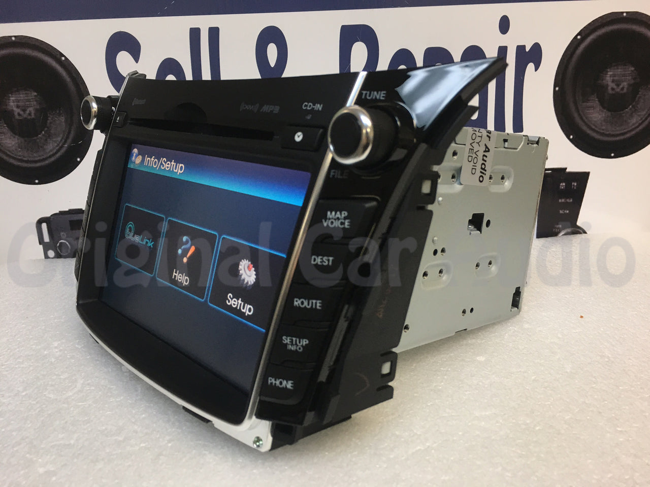 2013 - 2015 Hyundai Elantra BlueLink Navigation GPS Bluetooth XM HD Radio 96560A5110GU