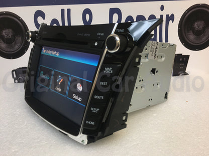 2013 - 2015 Hyundai Elantra BlueLink Navigation GPS Bluetooth XM HD Radio 96560A5110GU