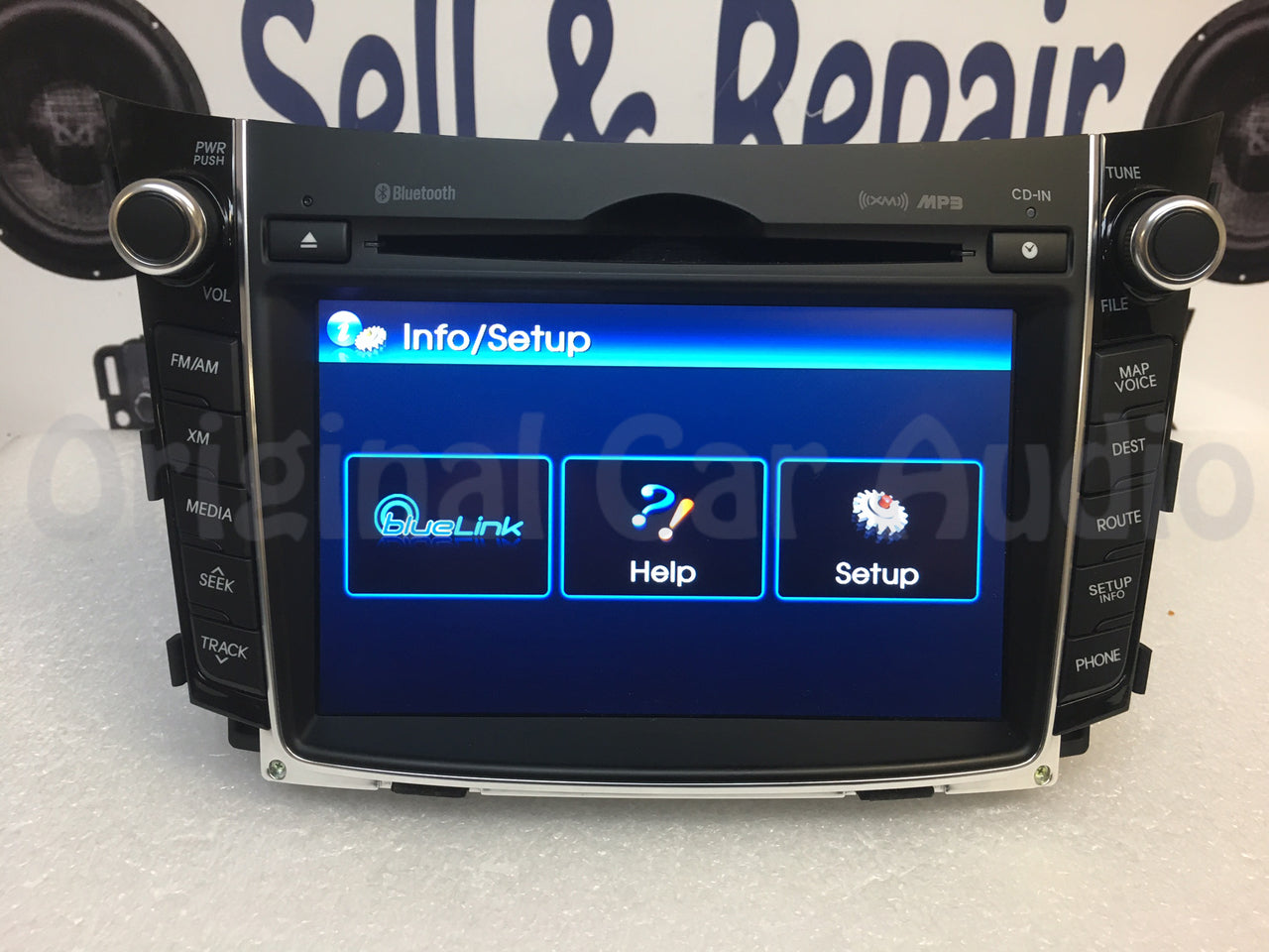 2013 - 2015 Hyundai Elantra BlueLink Navigation GPS Bluetooth XM HD Radio 96560A5110GU