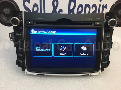 2013 - 2015 Hyundai Elantra BlueLink Navigation GPS Bluetooth XM HD Radio 96560A5110GU