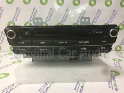 2014 - 2016 Hyundai Genesis OEM Singe CD AM FM SAT Radio Navigation Receiver