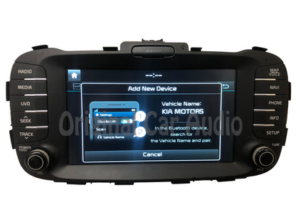 2017 - 2019 Kia Soul OEM Harman Kardon Premium Sound UVO Navigation Multi Media Radio Receiver