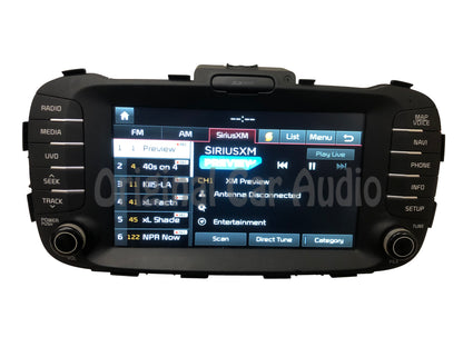 2017 - 2019 Kia Soul OEM Harman Kardon Premium Sound UVO Navigation Multi Media Radio Receiver