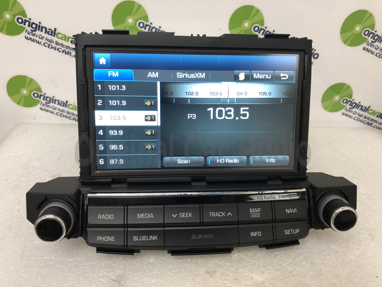 2015 - 2018 Hyundai Tucson OEM Touch Screen Navigation Multimedia Receiver