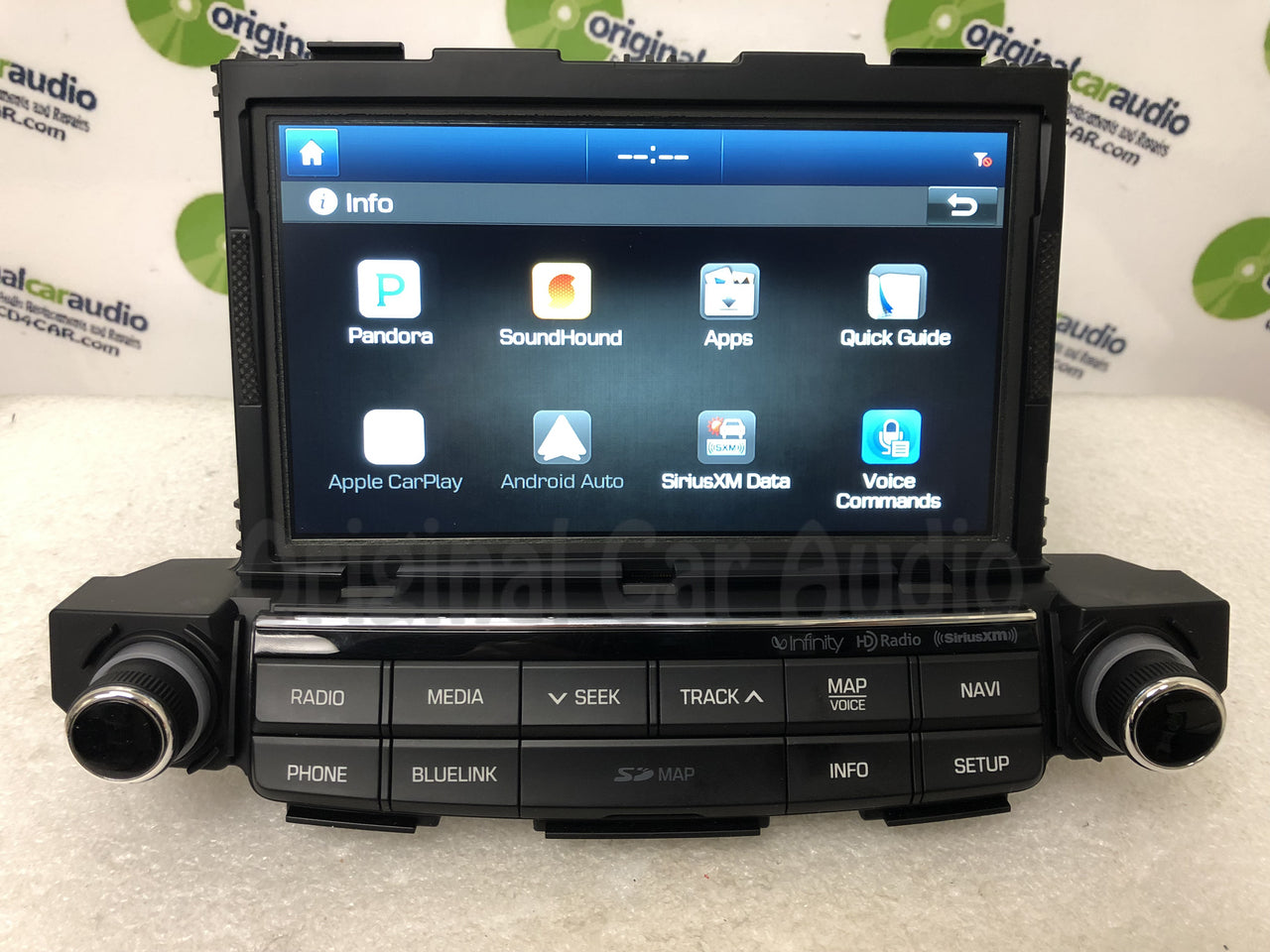 2016 - 2018 Hyundai Tucson OEM Infnity BlueLink Touch Screen Navigation GPS Radio Media Receiver