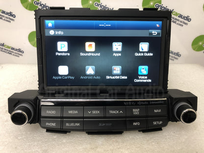 2016 - 2018 Hyundai Tucson OEM Infnity BlueLink Touch Screen Navigation GPS Radio Media Receiver