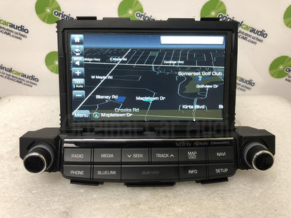 2016 - 2018 Hyundai Tucson OEM Infnity BlueLink Touch Screen Navigation GPS Radio Media Receiver