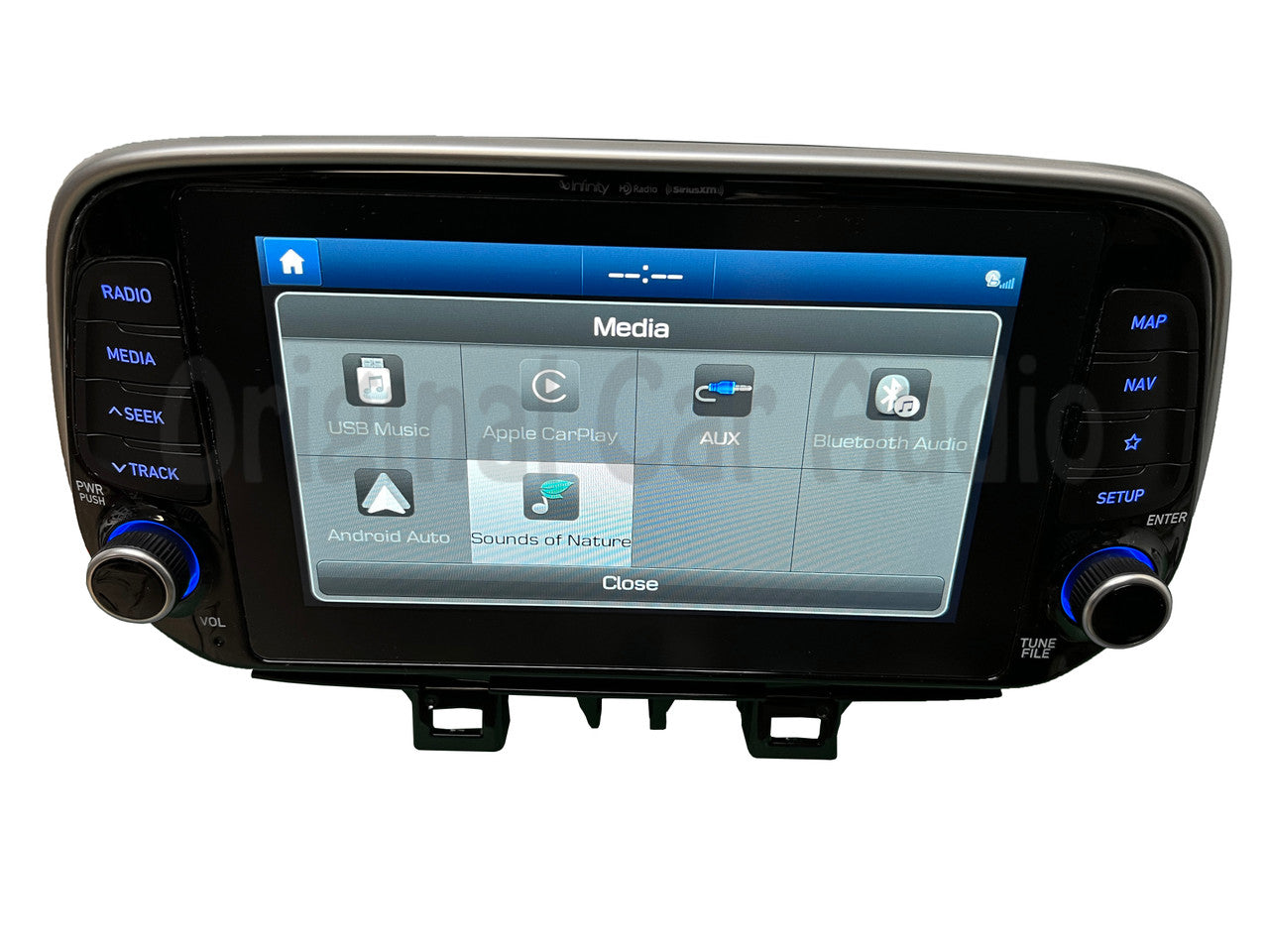 Refurbished 2019 - 2021 Hyundai Tucson OEM Infinity Premium Sound Bluelink Car Play Android Auto Multi Media Radio Receiver