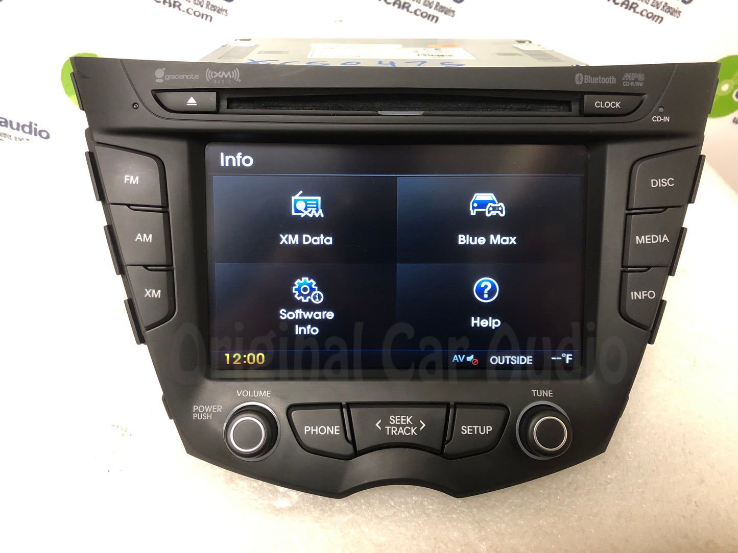 2011 - 2017 Hyundai Veloster OEM Gracenote Bluetooth CD AM AM CD Radio Media Receiver