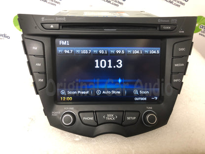 2011 - 2017 Hyundai Veloster OEM Gracenote Bluetooth CD AM AM CD Radio Media Receiver