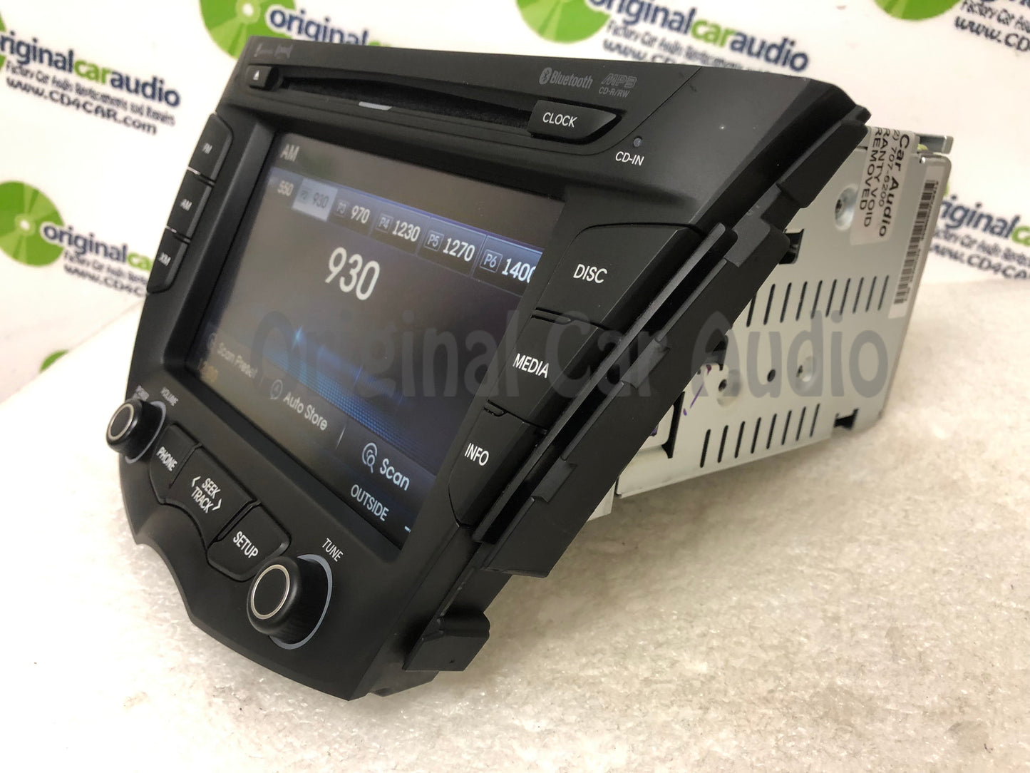 2011 - 2017 Hyundai Veloster OEM Gracenote Bluetooth CD AM AM CD Radio Media Receiver
