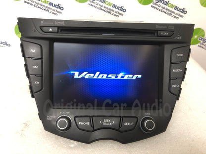 2011 - 2017 Hyundai Veloster OEM Gracenote Bluetooth CD AM AM CD Radio Media Receiver