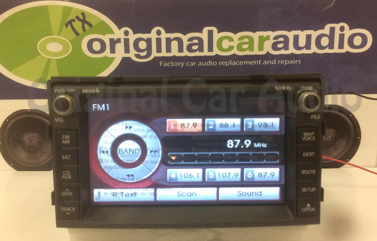 2009 2010 Kia Optima Magentis OEM Infinity AM FM MP3 Navigation 6 CD Radio