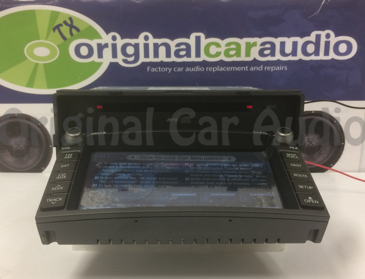 2009 2010 Kia Optima Magentis OEM Infinity AM FM MP3 Navigation 6 CD Radio