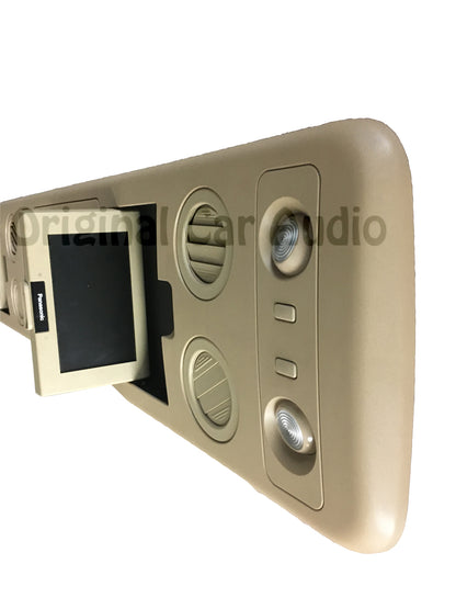 2007-2010 Nissan Quest Overhead Console Dual Monitor 96990 ZS85B