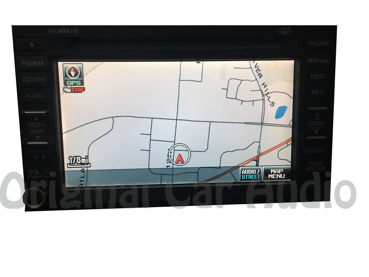 2012 Honda Civic Navigation Radio Display AM FM SAT GPS CD Stereo 9AC8