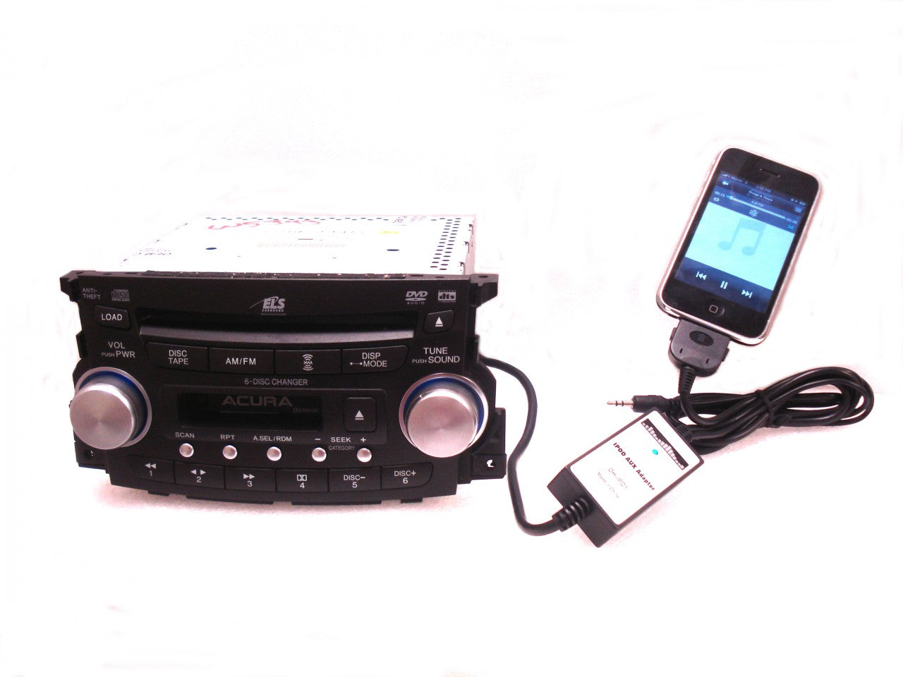 HONDA ACURA Auxiliary Adapter IPOD MP3 Player 1998 1999 2000 2001 2002 2003 2004 2005