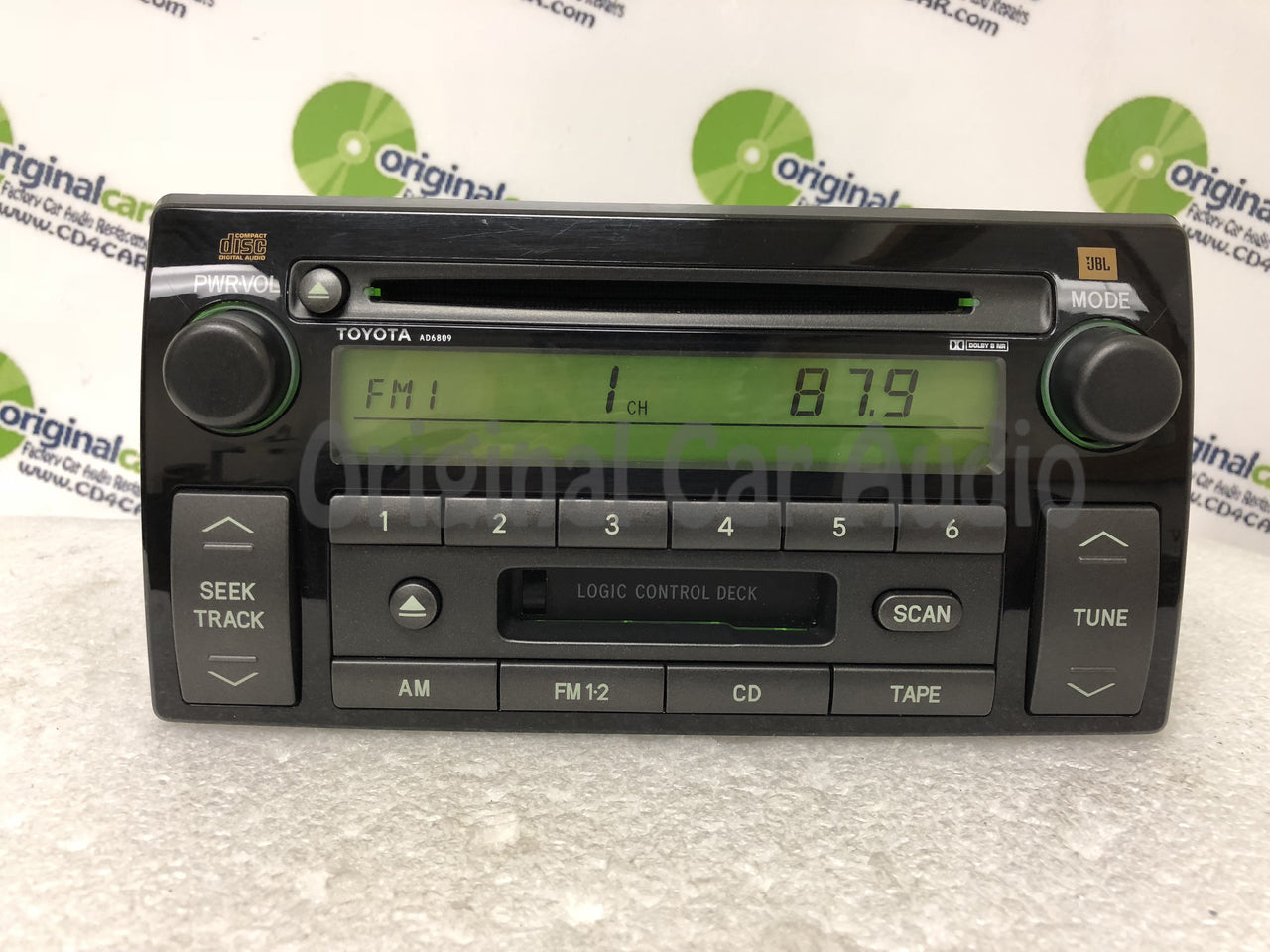 Toyota Camry LE XLE JBL  Radio Tape CD Player 86120-AA170 2005-2006