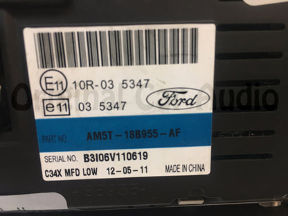 2012 2013 2014 FORD FOCUS OEM INFORMATION DISPLAY SCREEN CLOCK
