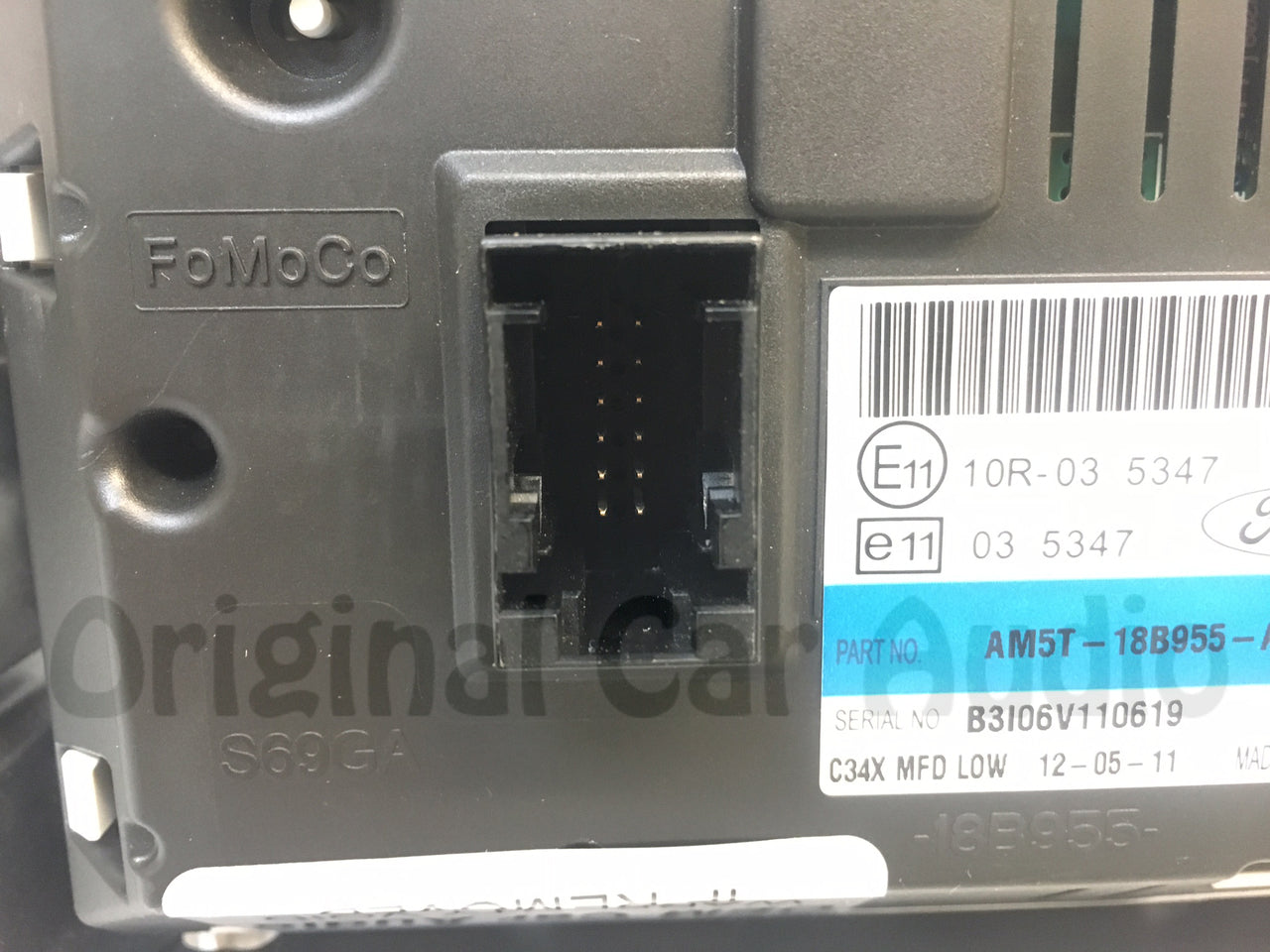 2012 2013 2014 FORD FOCUS OEM INFORMATION DISPLAY SCREEN CLOCK