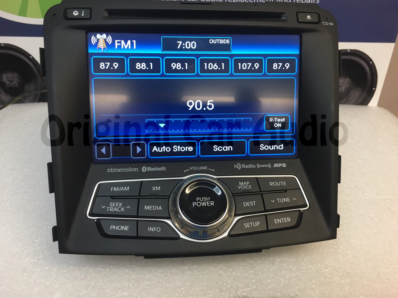 2011 - 2013 Refurbished Hyundai Sonata Dimension GPS Navigation New Touch Screen HD Radio 96560-3Q0054X