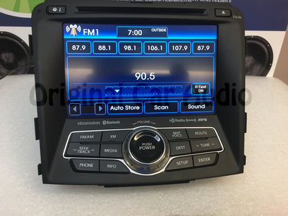 2011 - 2013 Refurbished Hyundai Sonata Dimension GPS Navigation New Touch Screen HD Radio 96560-3Q0054X