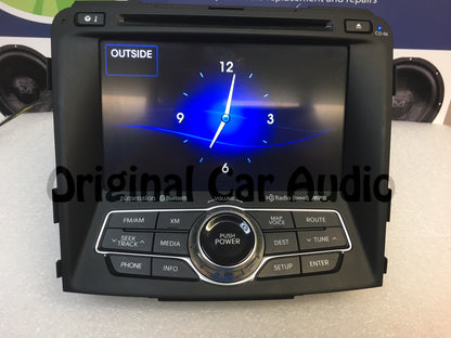 2011-2013 Hyundai Sonata Dimension GPS Navigation HD Radio 96560-3Q0054X