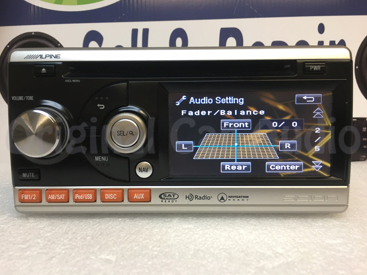 2008 - 2014 Scion TC XD Alpine Touch Screen Receiver OEM AXCL-W09U