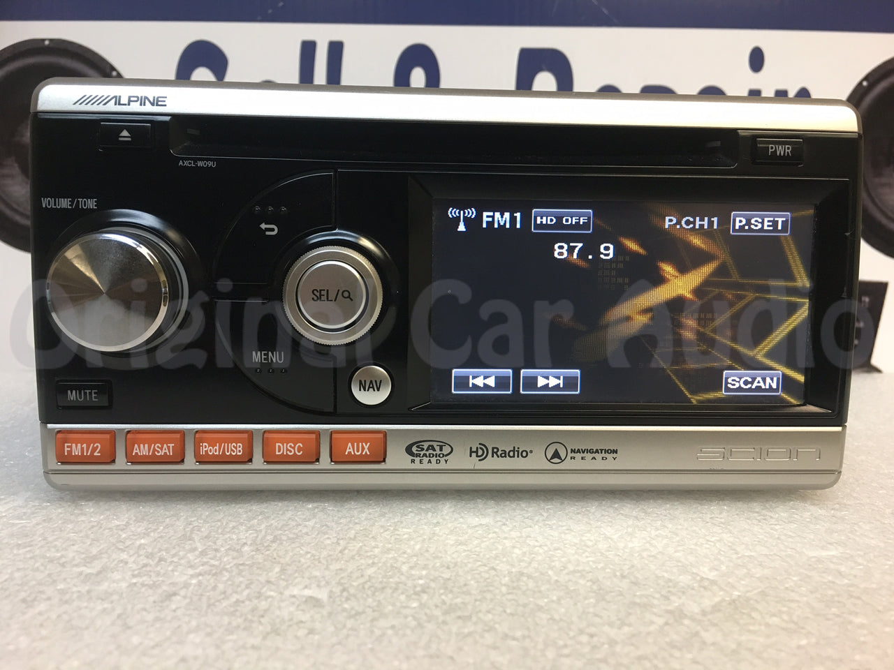 2008 - 2014 Scion TC XD Alpine Touch Screen Receiver OEM AXCL-W09U