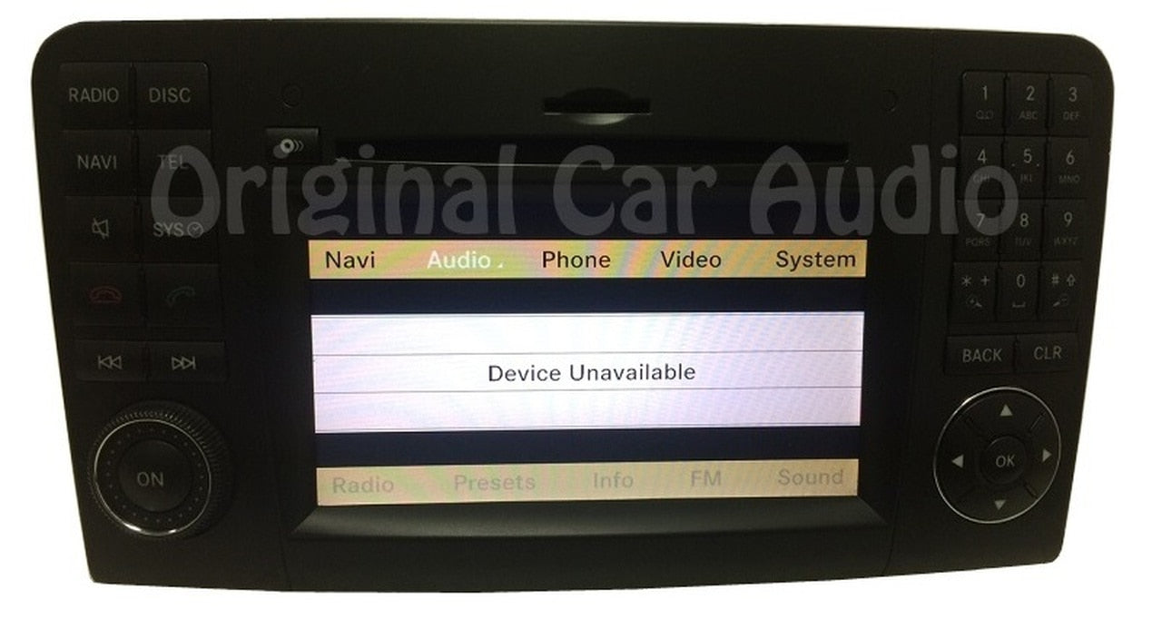 Repair 2008 - 2012 Mercedes-Benz ML GL Class OEM Factory Navigation Bluetooth GPS Radio CD Player