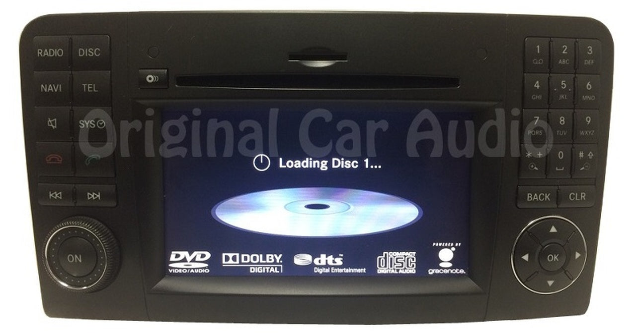 Refurbished 2008 - 2012 Mercedes-Benz ML GL Class OEM Factory Navigation Bluetooth GPS Radio CD Player