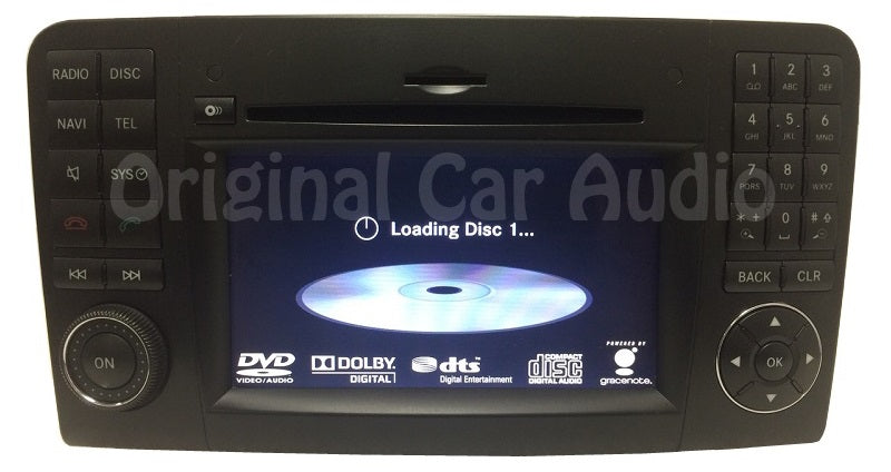 2008 - 2012 Mercedes-Benz ML GL Class OEM Factory Navigation Bluetooth GPS Radio CD Player