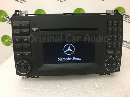 2009 - 2011 Mercedes B-Class B200 OEM AM FM Single CD Bluetooth Radio