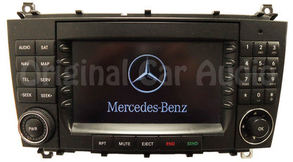 Refurbished 2005 2006 2007 Mercedes-Benz C Class OEM Comand Navigation Radio CD Player TYPE 203